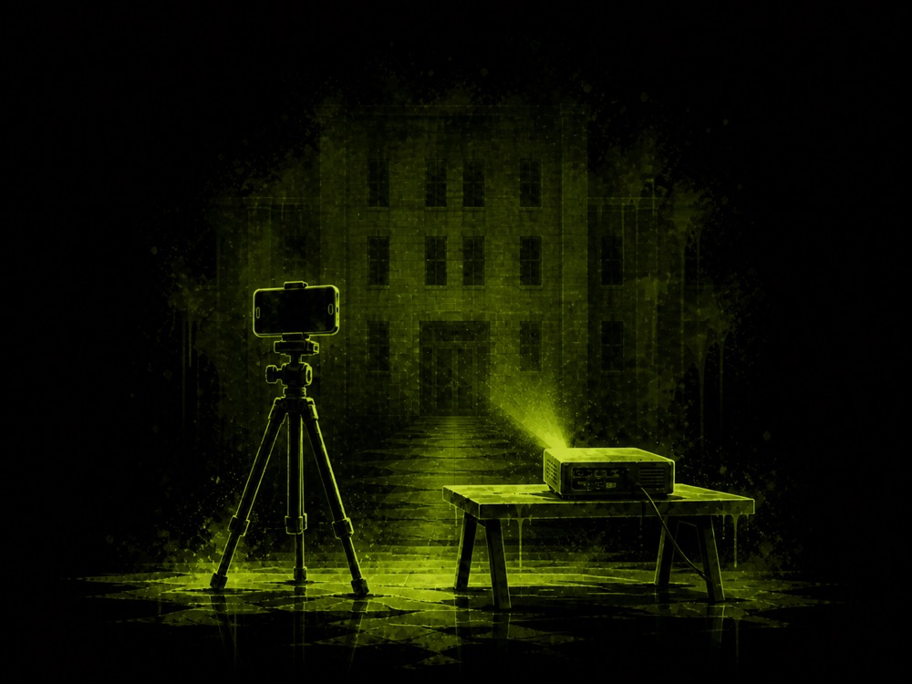 Projector Mode screen preview